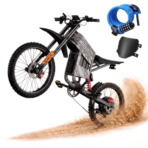 7000W/8000W 60MPH Electric Dirt Bike for Adult Ele | Off-Road Vehicles