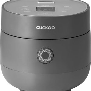 Micom Fuzzy Logic Rice Cooker, 12-Cup Cooked, Gray, CR-0675FG