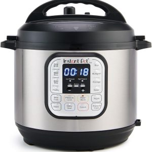 Duo 6 Qt 7-in-1 Electric Pressure Cooker, Stainless Steel