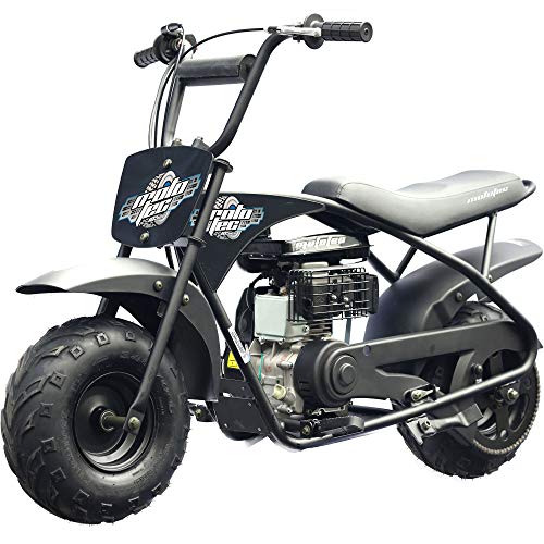 105cc 3.5HP Gas Powered Mini Bike, Black, (MT-Mini | Off-Road Vehicles