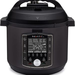 Pro 8 Qt 10-in-1 Electric Pressure Cooker, Black