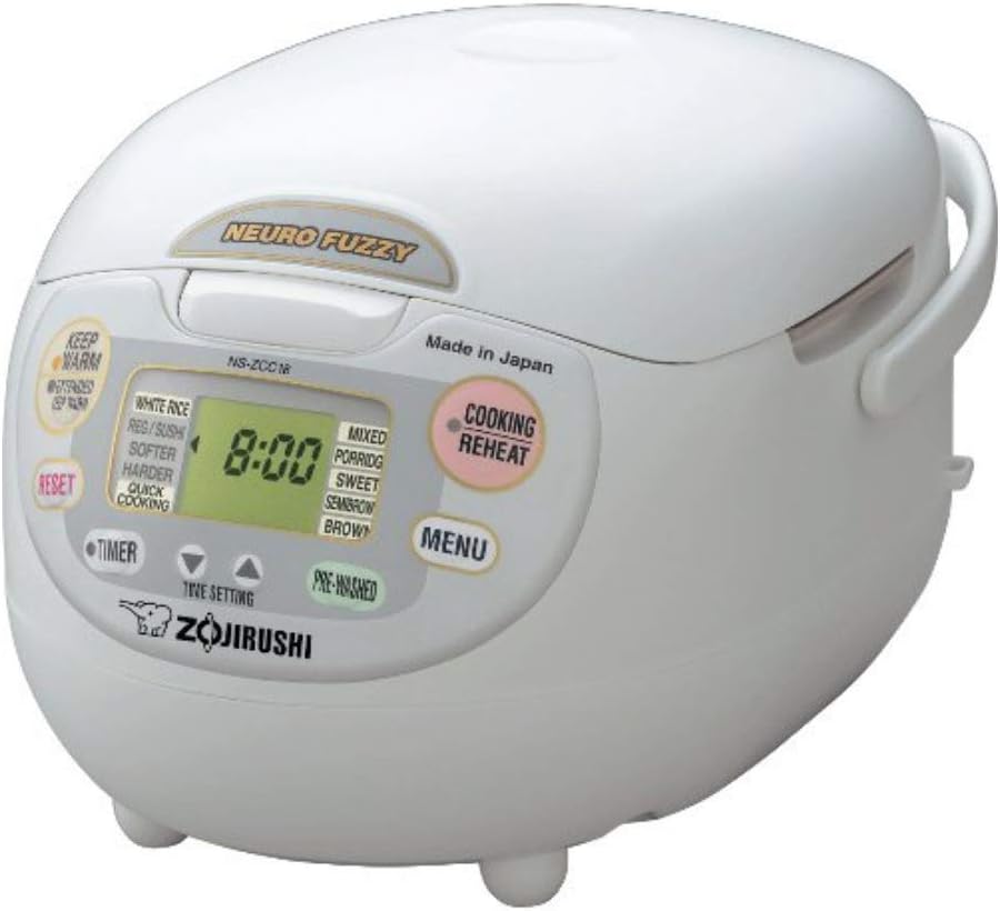NS ZCC10 Neuro Fuzzy Rice Cooker and Warmer (White) - Image 2