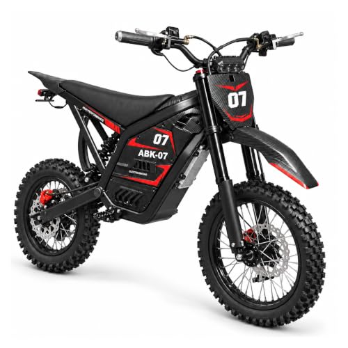 ABK07 38-45mph Electric Dirt Bike for Adults, 40 M | Off-Road Vehicles