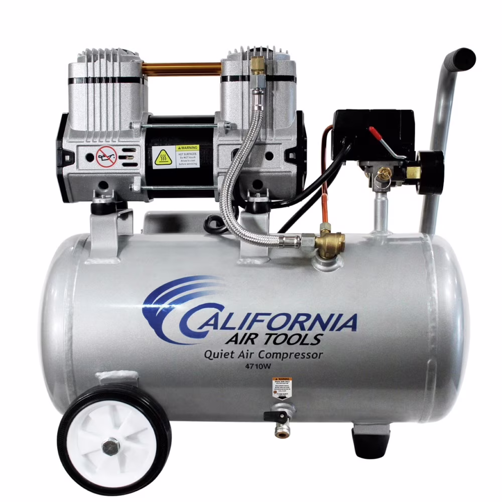 California Air Tools 4710W 1 HP 4.7 Gallon Quiet Air Compressor - homedespot
