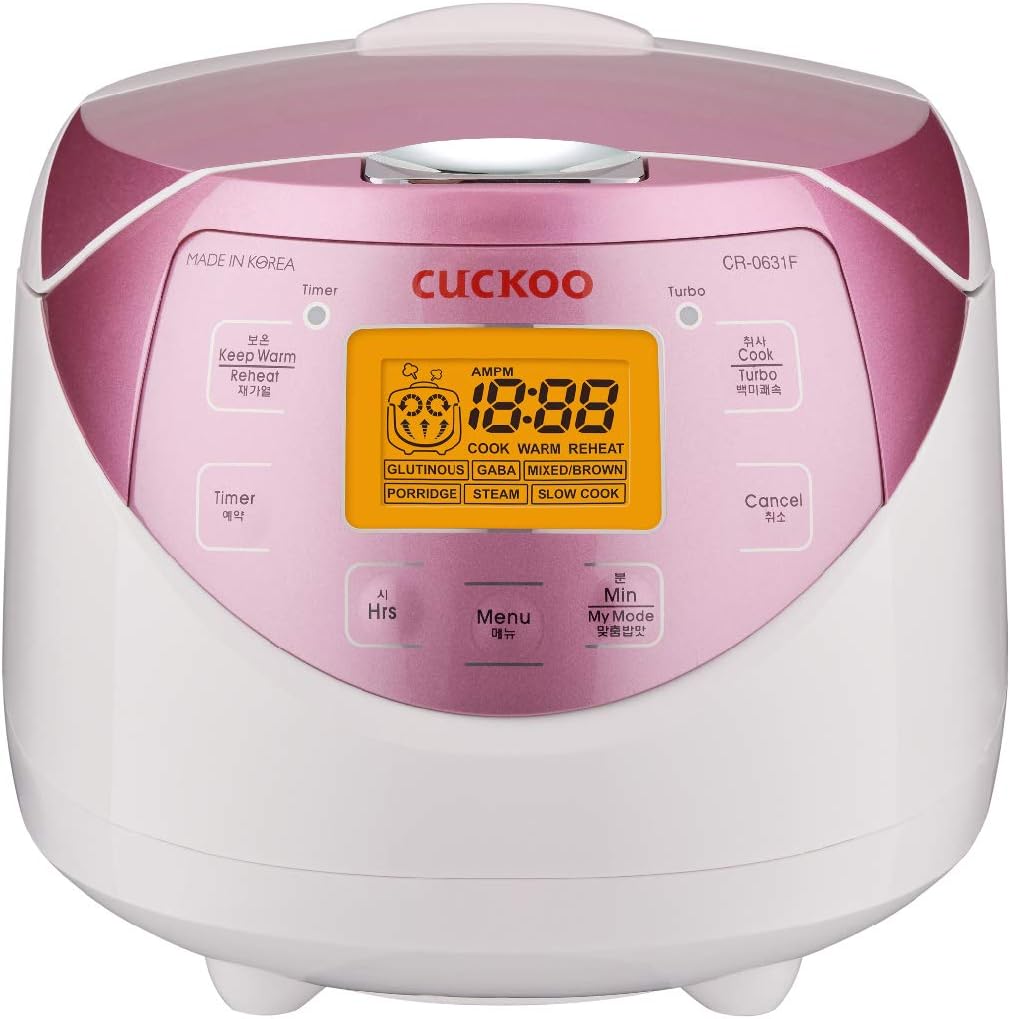 Micom Fuzzy Logic Rice Cooker, 12-Cup Cooked, Silver, CR-0632F - Image 3