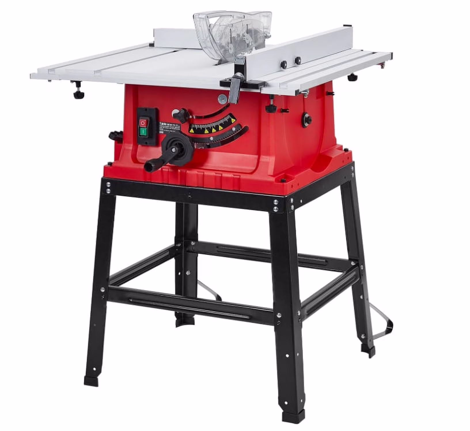 Wpond 1800W, 15A 10in Portable Table Power Saw, 5000 RPM - homedespot