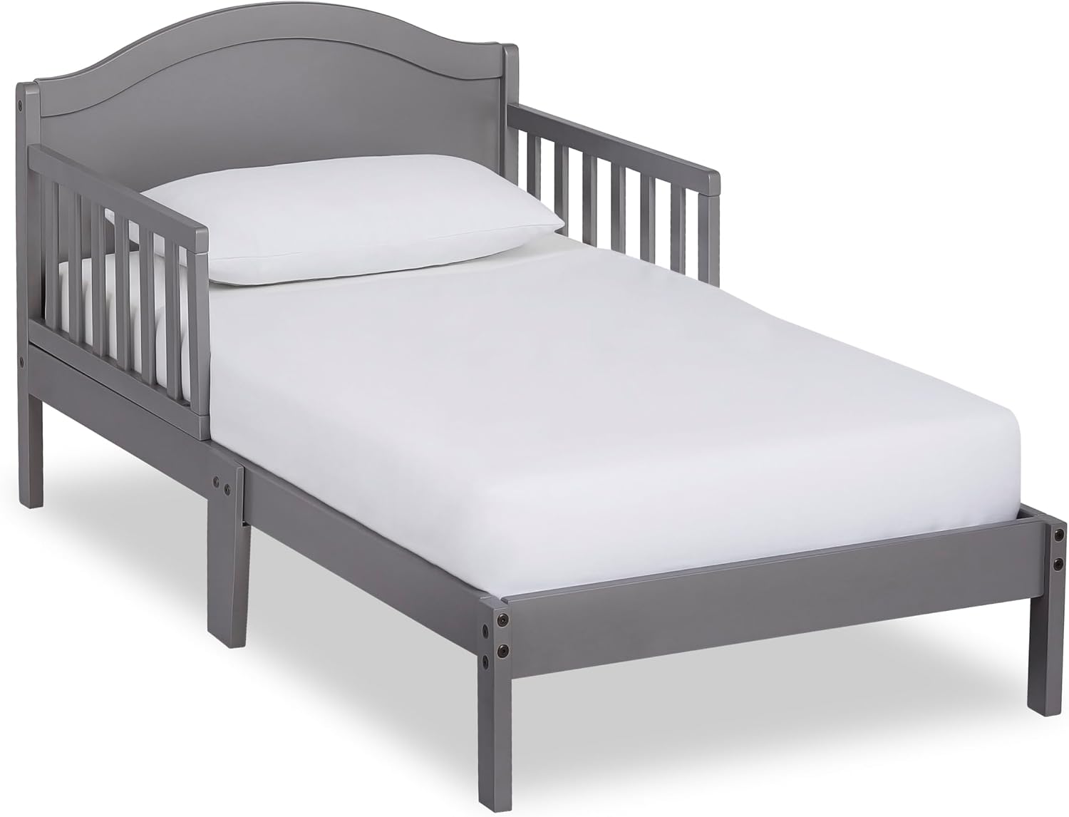 Pinewood Toddler Bed, GREENGUARD Gold Certified, Blush Pink - Image 5