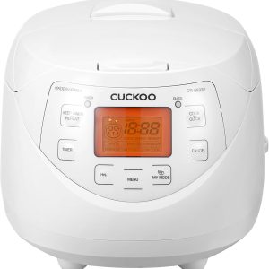 Micom Fuzzy Logic Rice Cooker, 12-Cup Cooked, Silver, CR-0632F