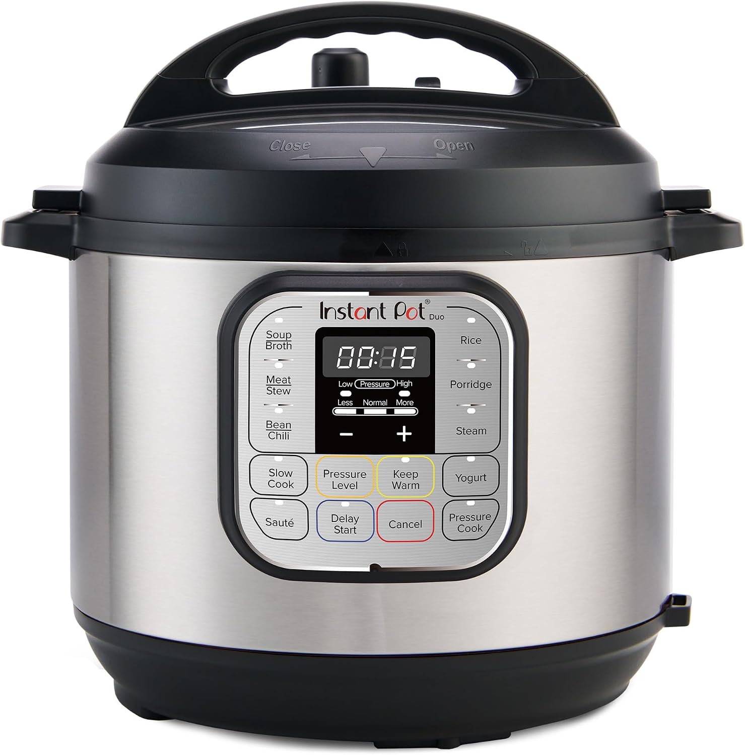 Duo 6 Qt 7-in-1 Electric Pressure Cooker, Stainless Steel - Image 2